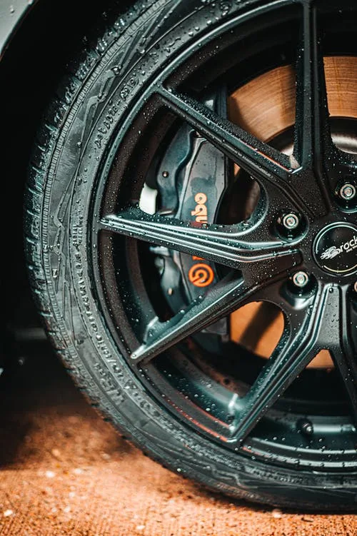 Black Multi Spoke Auto Wheel